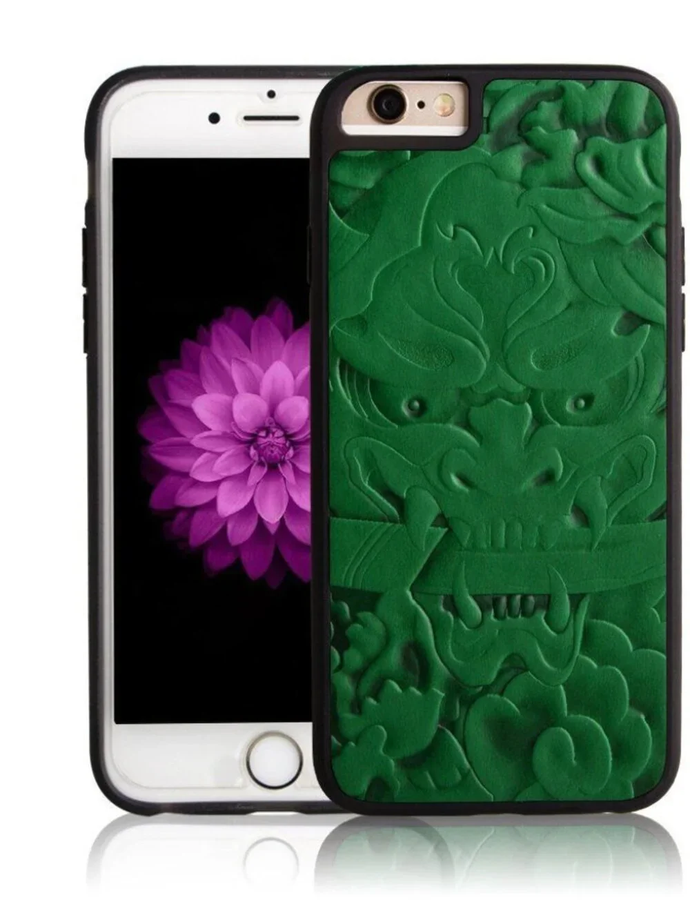 Lot of 3 iPhone 6/6s Plus Hard Cases PU Leather Dual Layer Hybrid